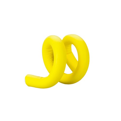 Hair FX Long Flexible Hair Rollers Yellow 12pk