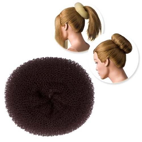 Dress Me Up Hair Donut Brown Medium Thick Home Hairdresser
