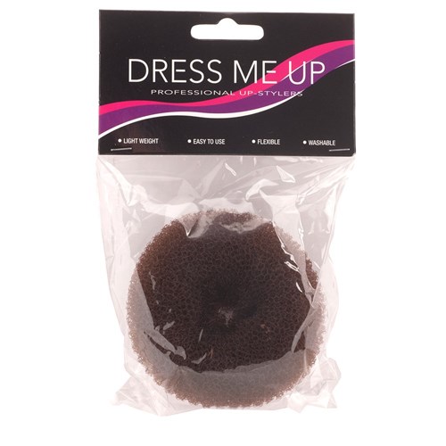 Dress Me Up Hair Donut Brown Small