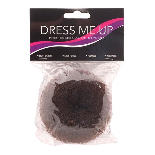 Dress Me Up Hair Donut Brown Medium
