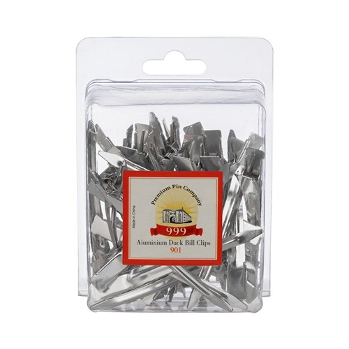 Premium Pin Company 999 Duck Bill Aluminium Clips – 901