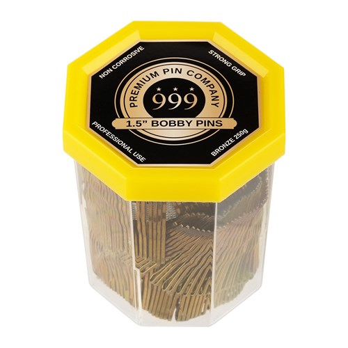 Premium Pin Company 999 Bobby Pins 1 1 2 Bronze Home Hairdresser