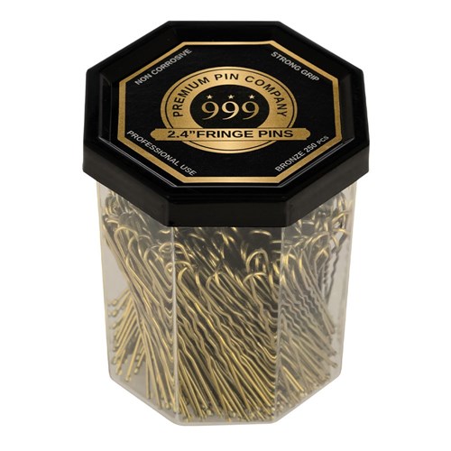 Premium Pin Company 999 Fringe Pins 2.4” Bronze