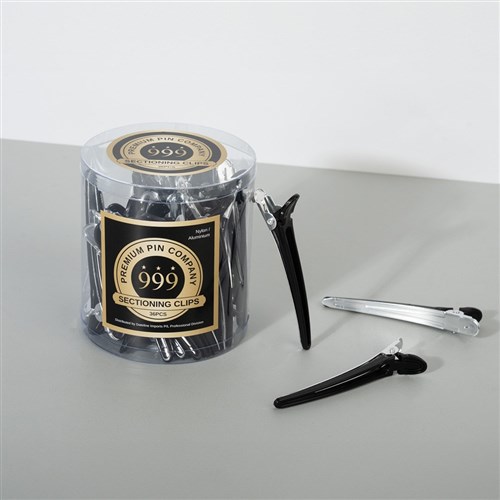 Premium Pin Company 999 Black Nylon/Aluminium Sectioning Clips – 302