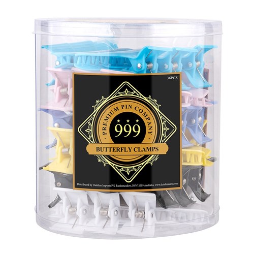 Premium Pin Company 999 Large Coloured Butterfly Clamps ...