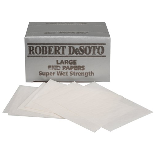Robert de Soto Large Hair End Papers - Home Hairdresser Robert de Soto Large Hair End Papers - Home Hairdresser