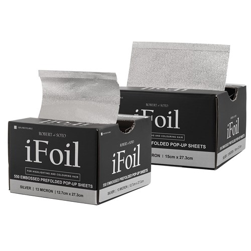 Robert de Soto iFoil Embossed Pop Up 13 Micron Silver