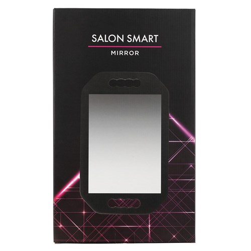 Salon Smart Hairdressing Mirror Black