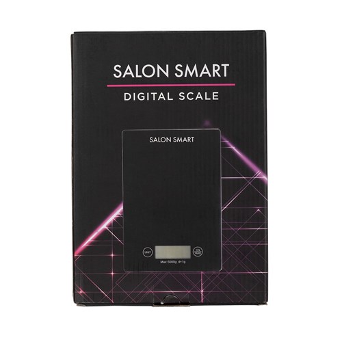 Salon Smart Digital Scale Black