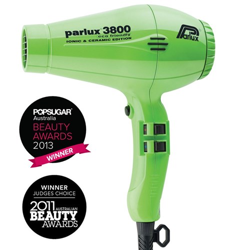 parlux 3800 ionic ceramic hair dryer green home hairdresser parlux 3800 ionic ceramic hair dryer green home hairdresser