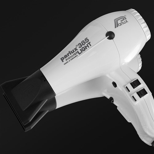 Parlux 385 Power Light Ceramic Ionic Hair Dryer White