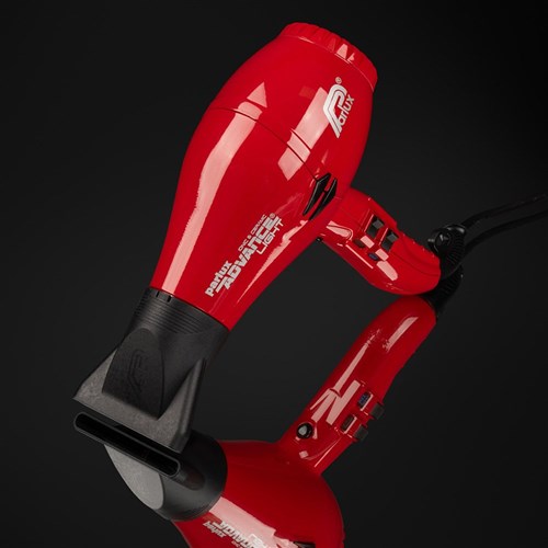 Parlux Advance Light Ceramic and Ionic Hair Dryer Red