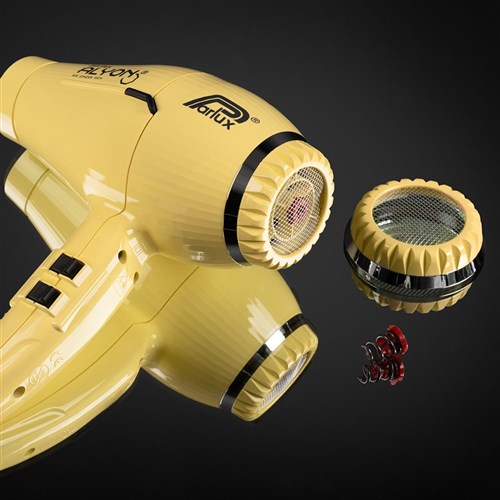 Parlux Alyon Air Ionizer Tech Hair Dryer Yellow