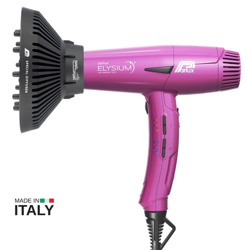 Parlux Elysium Hair Dryer and Diffuser Fuchsia