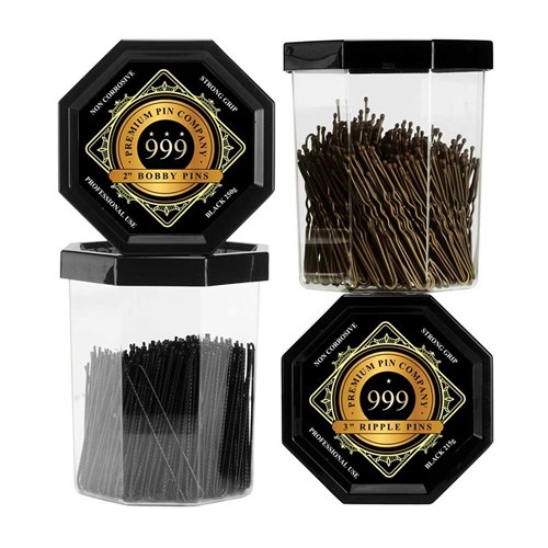 Premium Pin Company 999 Bulk Buy Fringe Pins 2” Black 3pk