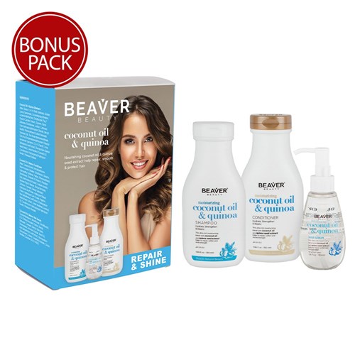 Beaver Coconut Oil Quinoa Repair and Shine Pack