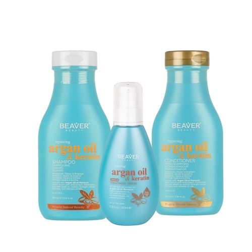 Beaver Argan Oil Keratin Shine and Hydrate Pack
