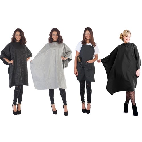 Salon Smart Bulk Buy Surround Me All Purpose Cape Black 3pk 