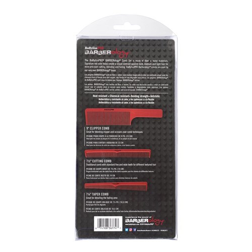 BaBylissPRO Barberology Barbers Comb Set