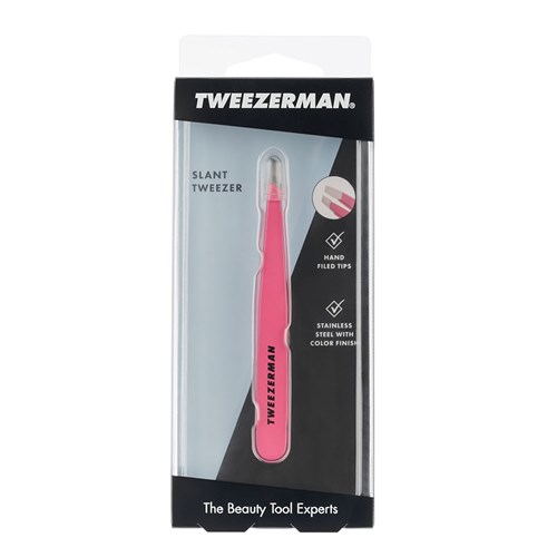 Tweezerman Slant Tweezer Pink Home Hairdresser