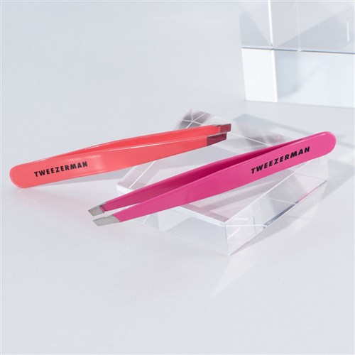 Tweezerman Slant Tweezer Pink