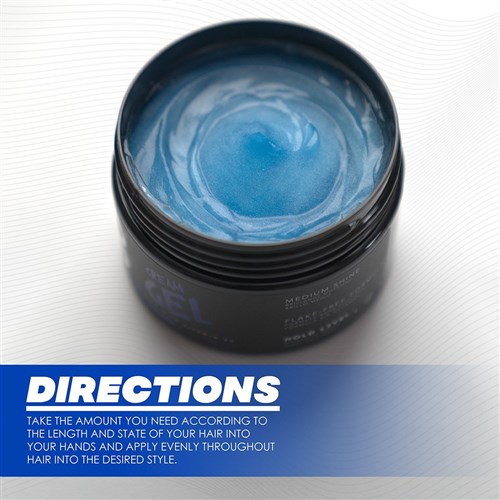 L3VEL3 Cream Hair Gel 500mL