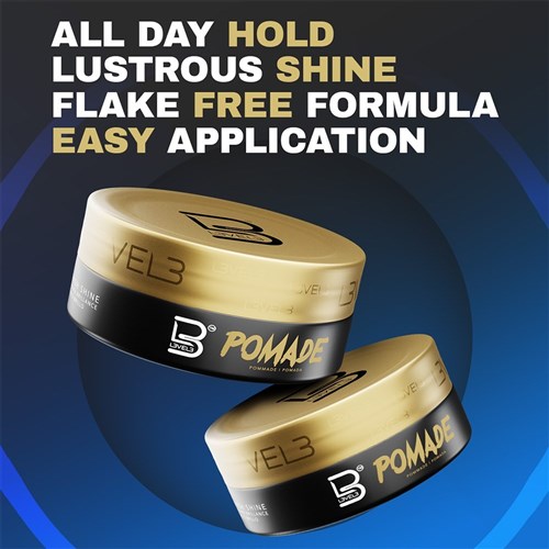 L3VEL3 Hair Styling Pomade 100g