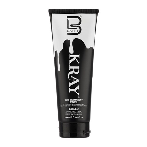LVL3 KRAY COLOR CLEAR 250ML 200116 SEMI PERMANENT COLOUR LEVEL3 L3VEL3