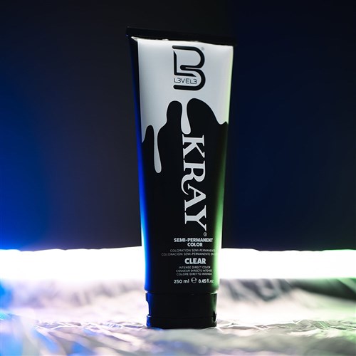 LVL3 KRAY COLOR CLEAR 250ML 200116 SEMI PERMANENT COLOUR LEVEL3 L3VEL3