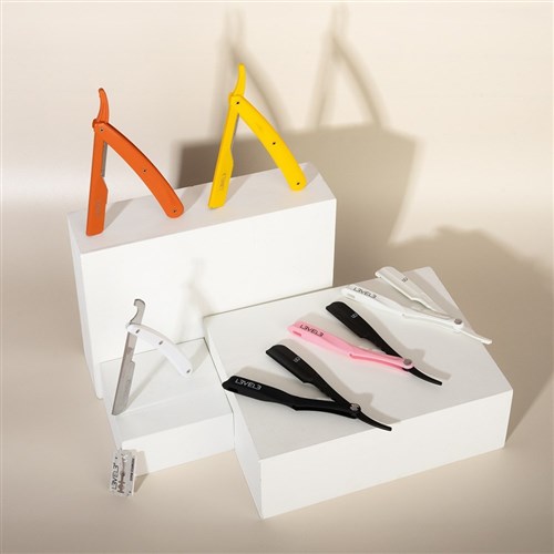 L3VEL3 Milly Blade Razor Holder Red