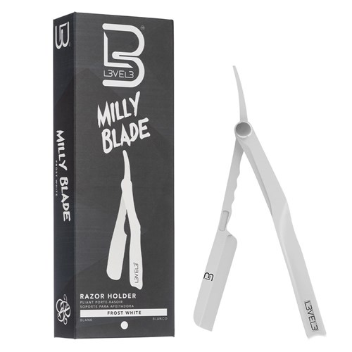 L3VEL3 Milly Blade Razor Holder White