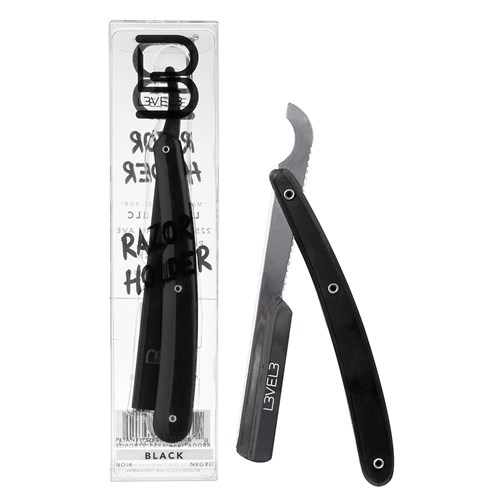 L3VEL3 Turkish Razor Holder Black