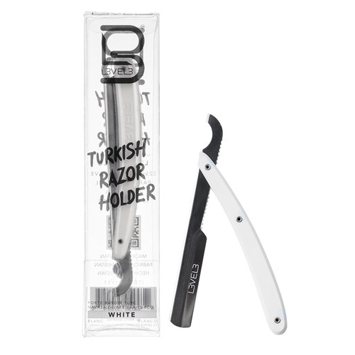 L3VEL3 Turkish Razor Holder White