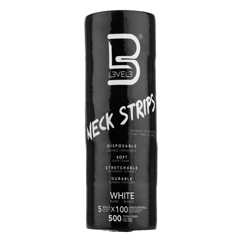 L3VEL3 Neck Strips White