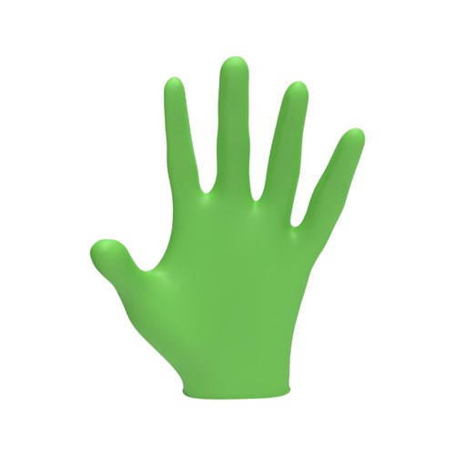 LVL3 NITRILE GLOVES LIME SML 11400 100CT LEVEL3 L3VEL3
