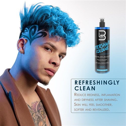 L3VEL3 Aftershave Cologne Aqua 750mL