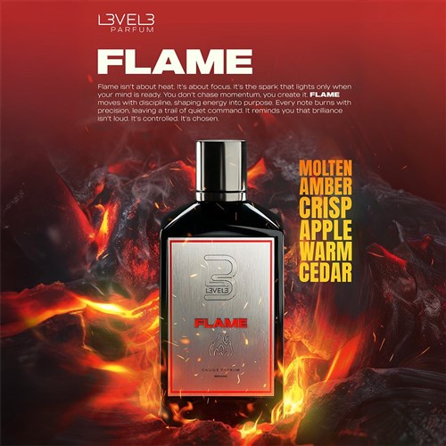 L3VEL3 Eau de Parfum Fragrance Flame