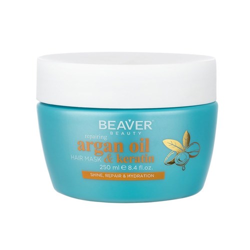 Beaver Argan Oil Keratin Hair Treatment Mask