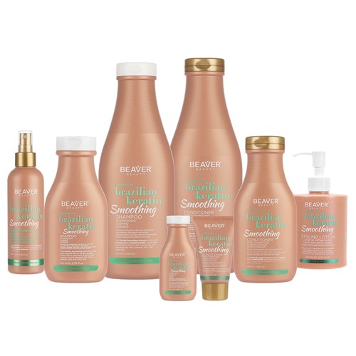 Beaver Brazilian Keratin Smoothing Styling Lotion