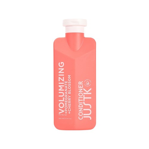 JUSTK VOLUME CONDITIONER 300ml POMEGRANATE & CHERRY BLOSSOM VOLUMIZING