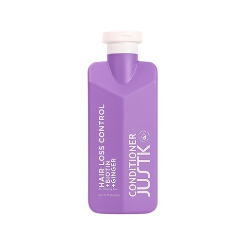 JUSTK HAIR LOSS CON COND 300ml BIOTIN & GINGER CONDITIONER HAIR LOSS CONTROL THINNING