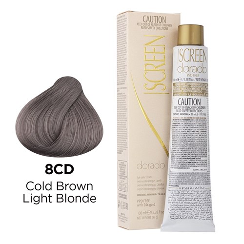 Screen Dorado Colour 8CD Cold Brown Light Blonde