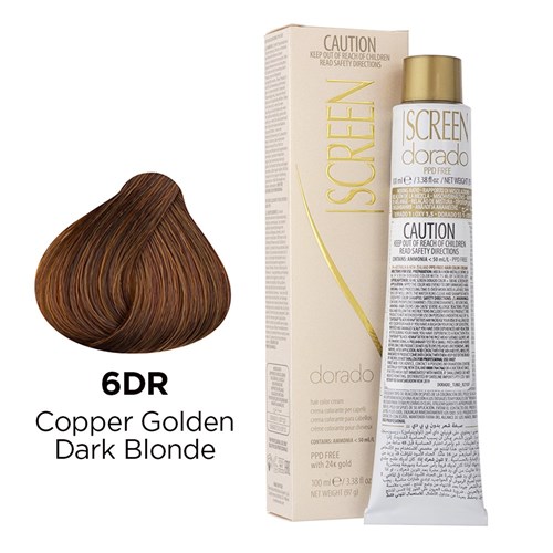 Screen Dorado Colour 6DR Copper Golden Dark Blonde