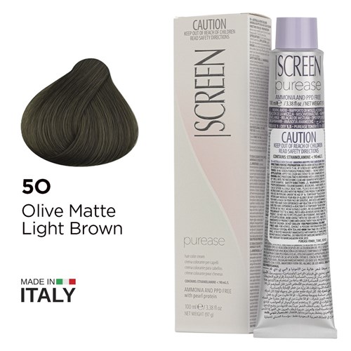 Screen Purease Colour 5O Olive Matte Light Brown