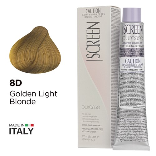 Screen Purease Colour 8D Golden Light Blonde