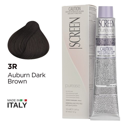 Screen Purease Colour 3R Auburn Dark Brown