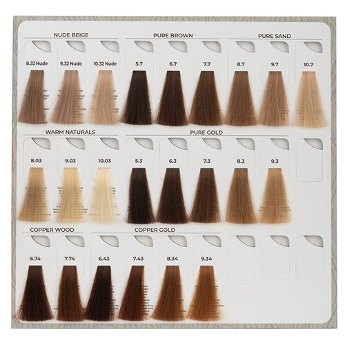 Echos Color Vegan Hair Colour 8.03 Light Blonde Natural Golden