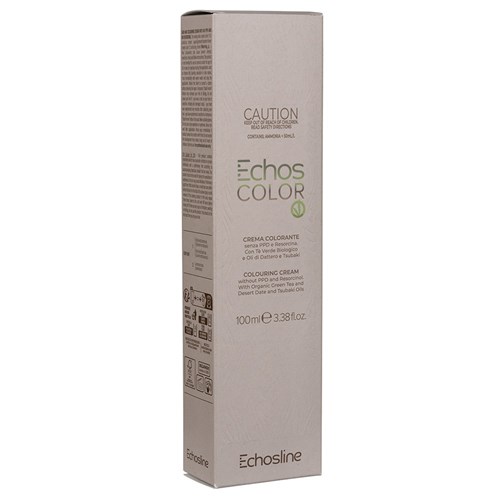 Echos Color Vegan Hair Colour 7.44 Medium Blonde Intense Copper
