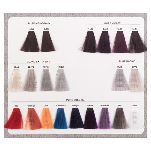 Echos Color Vegan Hair Colour 4.22 Medium Chestnut Intense Violet