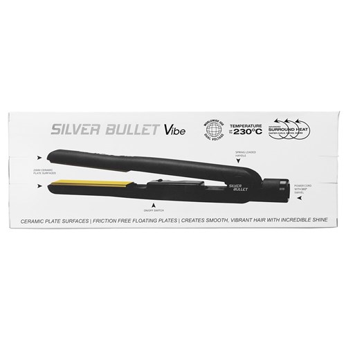 Silver Bullet Vibe Hair Straightener Home Hairdresser